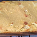 El cooksnap de Edith Beccari Casielles cuando hizo Sopa paraguaya (torta de queso salada sin gluten).