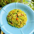 Cooksnap của Dibee khi họ làm theo món Cơm chiên rau củ “ngọc bích “ (ngày 8)