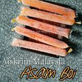 Cooksnap Nur Azliani Amer semasa beliau membuat Ais Krim Malaysia Asam Boi.