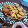 El cooksnap de Espiritu Sakado cuando hizo Pastel de banana y avena.
