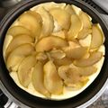 El cooksnap de Cecilia Gamero cuando hizo Torta invertida de Manzana, en sartén essen.