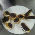 El cooksnap de Cristina Díaz Serrano cuando hizo Corazones de naranja y chocolate.