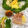 Nguyễn Hoàng Yến 's cooksnap of when they made Gỏi cuốn thịt luộc chấm mắm nêm 😋.