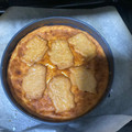 El cooksnap de Elena Morales cuando hizo Tarta queso dinosaurios.