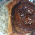 El cooksnap de Andrea de Dios cuando hizo Rol de canela o cinnamon roll sin manteca 😅 económico.