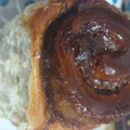 El cooksnap de Andrea de Dios cuando hizo Rol de canela o cinnamon roll sin manteca 😅 económico.