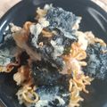 Cooksnap dari Esty Ridho Hakim untuk resep Gimmari(Korean Deep Fried Seaweed Spring Rolls)Versi Mie Instan