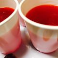 صورة من ام كريم my kitchen، شاركها بعد تجربة وصفة حلى الكاسات الجيلي المائل مع المهلبية وقطع الفواكة