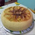 El cooksnap de Evelyn Paredes cuando hizo Torta de manzana en olla essen.