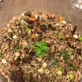 El cooksnap de wendy diaz cuando hizo Arroz Frito al estilo Cubano.
