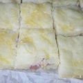 El cooksnap de Saori22 cuando hizo Fainá de queso y panchos.