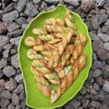 Cooksnap dari Nina Daryanti untuk resep Kue Tambang Coklat Pandan / Kue Colok / Kue Plintir