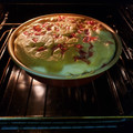 El cooksnap de Vanesa Seijas cuando hizo Torta salada para tentarse.