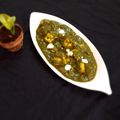 Puja Singh का कुकस्नैप जब उन्होंने पालक पनीर (Palak Paneer recipe in hindi) बनाया था।