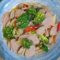 Cooksnap dari Riska Dwi Rahmawati untuk resep Tumis brokoli baby buncis mix bakso sosis