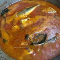 Cooksnap Salina Jalaludin semasa beliau membuat Gulai ikan.