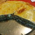 El cooksnap de Luly Lurati cuando hizo Tarta de puerros y lentejas.