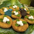 Reeta Sahu का कुकस्नैप जब उन्होंने आलू बर्डस नेस्ट (aloo birds nest recipe in Hindi) बनाया था।