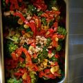 El cooksnap de vicente cuando hizo Ensalada templada de brócoli con pimientos de piquillos confitado.