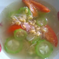 Cooksnap dari aislova ema untuk resep Bening Toge Gambas