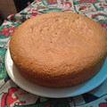 El cooksnap de Omaira Machado cuando hizo Torta sin huevos ni mantequilla.