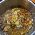 El cooksnap de Rafael Revert cuando hizo Guisadillo de carne con Níscalos en olla express.