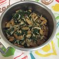 Cooksnap dari putri mahardhikarini untuk resep Tumis kangkung tempe semangit