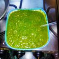 nitya का कुकस्नैप जब उन्होंने धनिया की चटनी(hare dhaniya ki chutney recipe in hindi) बनाया था।