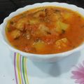 Aruna Thapar's cooksnap of when they made Soya Chunks Green Peas Curry.