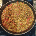El cooksnap de Jen cuando hizo Lentejas al curry rojo con ternera.