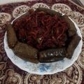 کوک اسنپ Mahsa hj بعد از امتحان کردن دلمه برگ مو و کلم برگ.