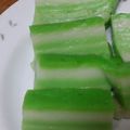 Cooksnap dari Sandra Cuit Cuit untuk resep Lapis sagu pandan (pepe sagu) #pr_lapistradisional