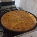 El cooksnap de Silvia Castro cuando hizo Tarta zapallitos fácil.