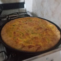 El cooksnap de Silvia Castro cuando hizo Tarta zapallitos fácil.