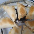 El cooksnap de Perla Osta (Mint) cuando hizo Empanadas de jamón y queso.
