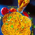 Sudha Agrawal का कुकस्नैप जब उन्होंने मेथी पालक थेपला (methi palak thepla recipe in Hindi) बनाया था।