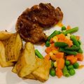 Cooksnap dari rinda untuk resep Chicken steak barbeque sauce