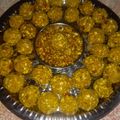 Sanjivani Maratha का कुकस्नैप जब उन्होंने आटे के मेवा वाले लड्डू (atte ke mewe wale ladoo recipe in Hindi) बनाया था।