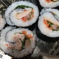 El cooksnap de Virginia Y. Villagrán cuando hizo Arroz para sushi.