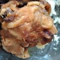 El cooksnap de Patri Alaniz cuando hizo Pollo frito tipo kfc.