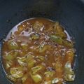 Priyanka Radiance's cooksnap of when they made Kache Aam ki launji/ chutney.