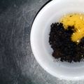 Mae Leigh's cooksnap of when they made coffee ground and honey face exfolient.