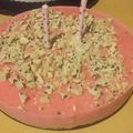 El cooksnap de Andres Della Valle cuando hizo Torta Helada.