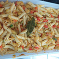 El cooksnap de yolanda rivas cuando hizo Macarrones salteados con verduras y curry.