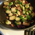 ahartfor's cooksnap of when they made Sautéed Brussels Sprouts With Bacon And Garlic.