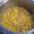 El cooksnap de Mary cuando hizo Guiso de lentejas vegano.