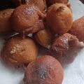 El cooksnap de Vero Robinson cuando hizo Buñuelos de dulce de leche.