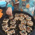 El cooksnap de paola gutierrez cuando hizo Galletitas.