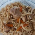 El cooksnap de Martha Aracely Nuñez cuando hizo Filete con vegetales y pasta estilo chino.