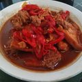 Cooksnap dari Pratami Damarintyas untuk resep Semur Pedas Manis Daging Iris, Telur, Tahu & Tempe